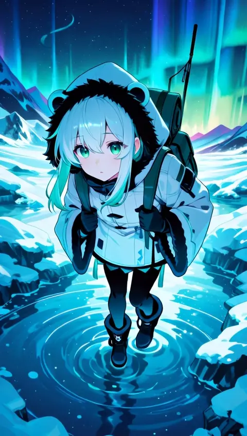 Aurora Glacier Arctic Trekking