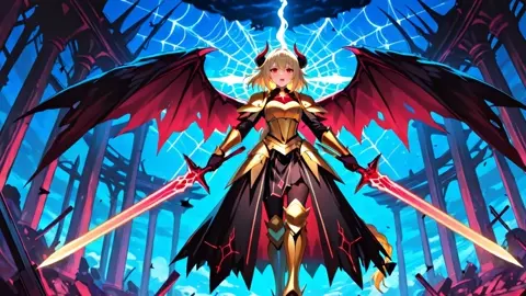 Holy Warrior Beam Vortex Golden Armor