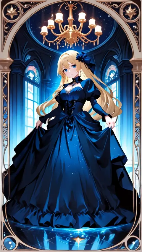 Ballroom Waltz Dancing Ball Gown