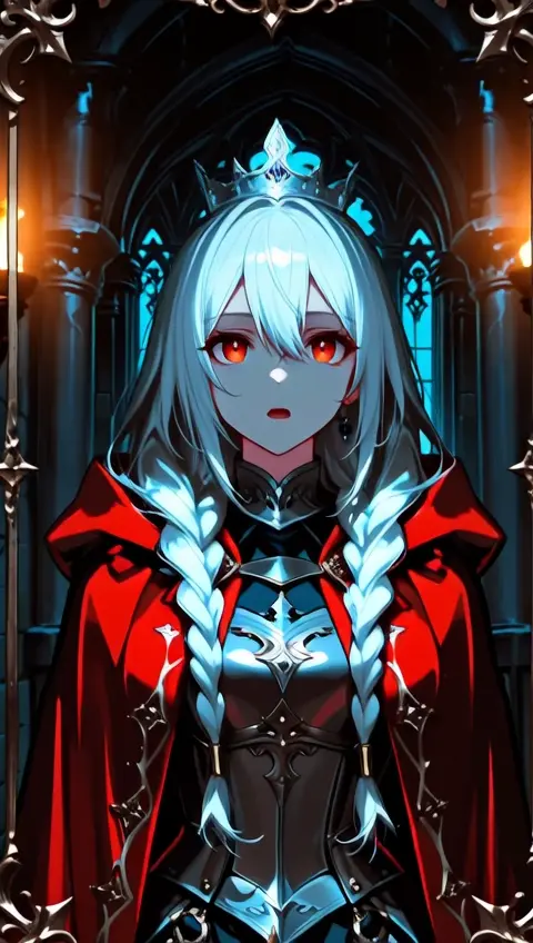 Medieval Castle Corridor Queen